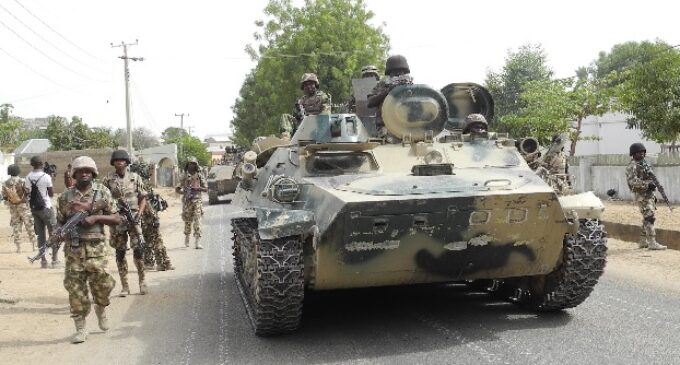 Buhari: Military must start making its weapons
