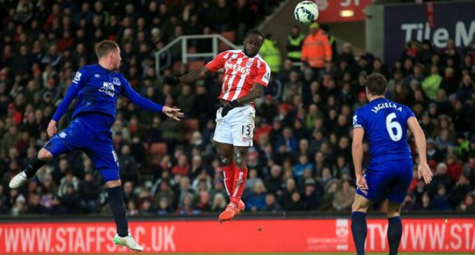 Victor Moses, Diouf strikes secure Stoke win