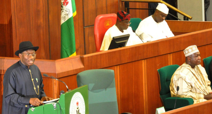 Jonathan takes national assembly to court