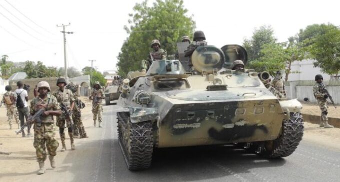 Soldiers ‘free’ 200 girls from Sambisa