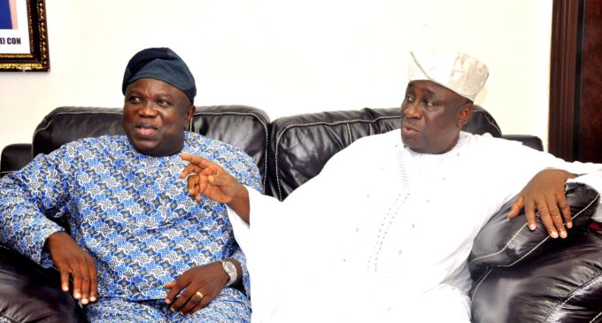 After defeating Agbaje, Ambode visits Oba of Lagos
