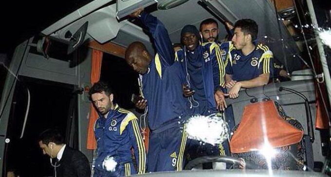 Two detained over Fenerbahce bus attack