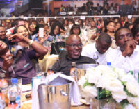 Onyeka, Awilo thrill guests at AY Live Easter Show