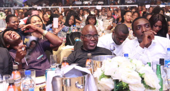 Onyeka, Awilo thrill guests at AY Live Easter Show