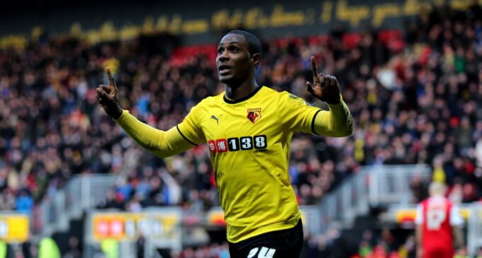 Odion Ighalo ‘fulfilled’ after firing Watford to premiership