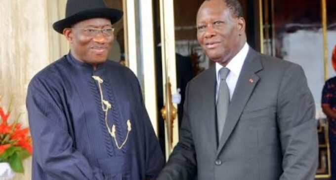 Jonathan not like Gbagbo, says Ouattara