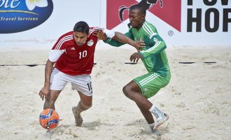 Sand Eagles top group after narrow win over Cote d’Ivoire