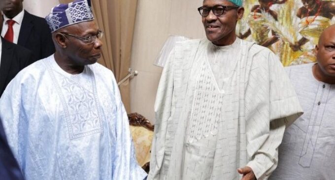 Buhari, Obasanjo meet in Lagos