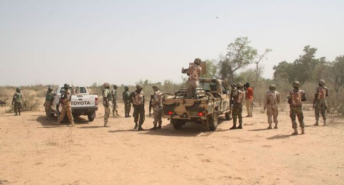 Soldiers ‘kill scores of heavily-armed insurgents’