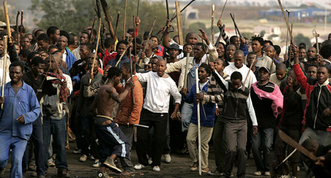 Xenophobia: S’Africans finally attack Nigerian