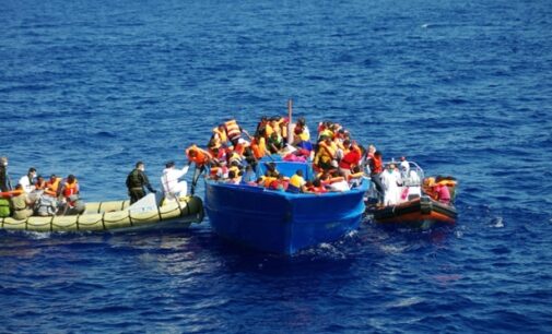 Another boat ‘currently sinking’ in the Mediterranean