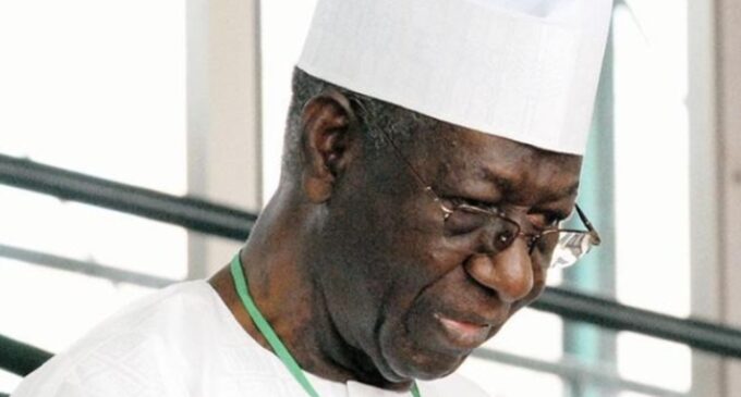 Double tragedy for Anenih as son dies while wife is yet to be buried