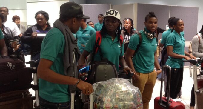 Super Falcons land in Toronto