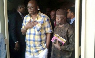 Fayose meets pro-impeachment APC lawmakers in Akure