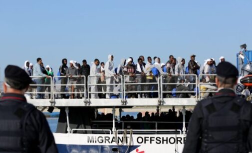 Heavily-pregnant Nigerian woman rescued from the Mediterranean Sea