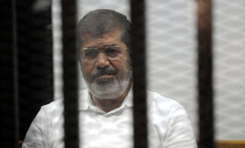 Egypt ex-president, Morsi, sentenced to death