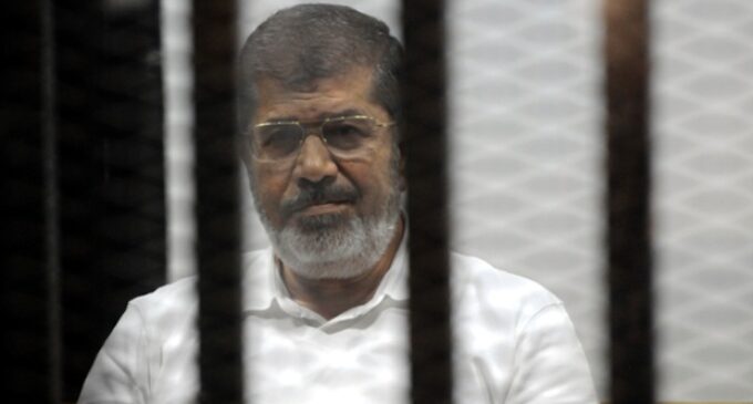 Egypt ex-president, Morsi, sentenced to death