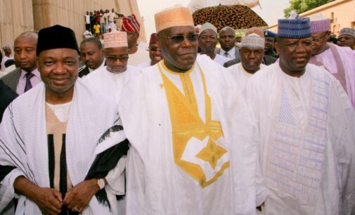 Atiku represents Buhari at special Jumu’at prayers