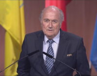 We will bring FIFA back ashore, says re-elected Blatter