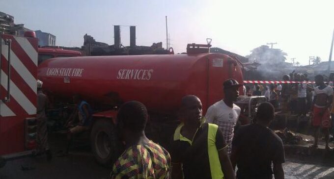 30 houses razed in another tanker explosion