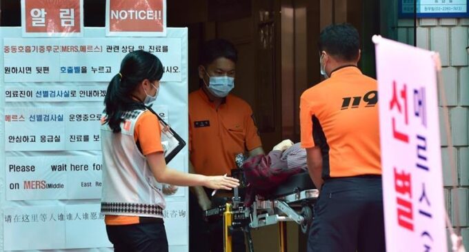 South Korea quarantines 1,300 for MERS infection