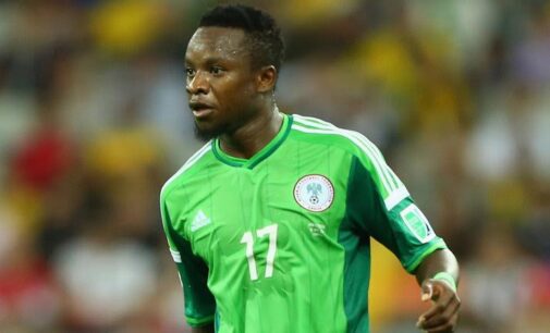 NFF fines Onazi $5,000 for Chad red card