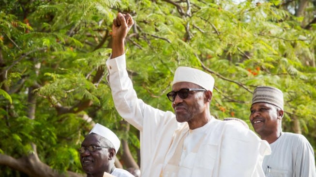 50,000 youths march, hold ‘marathon prayer’ for Buhari in Daura
