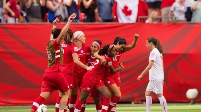 Canada advance, Brazil crash out