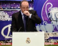 Emotional Benitez takes charge of Real