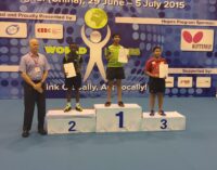 Animasahun bags silver at ITTF Hopes Challenge in China