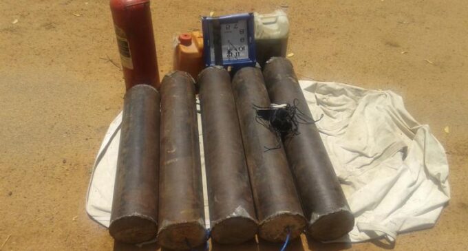 Police recover ammunition from insurgents’ vehicle