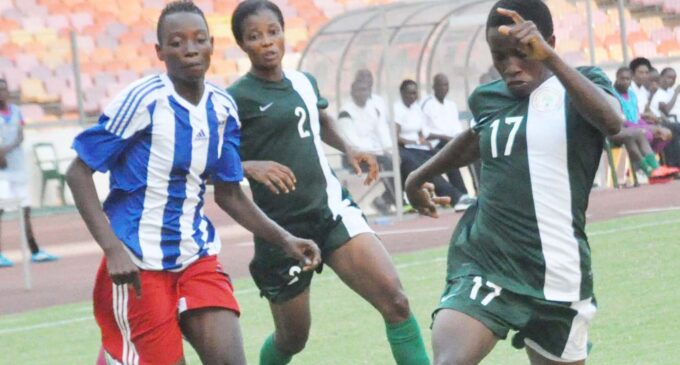 Falconets show superiority over Liberia with 7-0 win