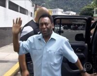 Pele hospitalised after collapsing due to exhaustion