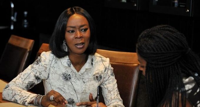 Leave me out of the dispute with my husband, Toyin Saraki tells police