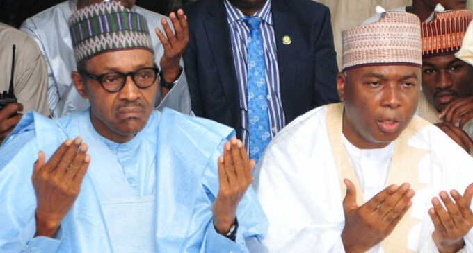 EXCLUSIVE: Despite praying together, Buhari and Saraki still not on speaking terms