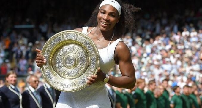 Serena wins 6th Wimbledon