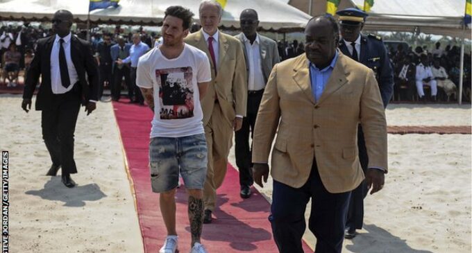 Messi lays first stone of 2017 AFCON venue