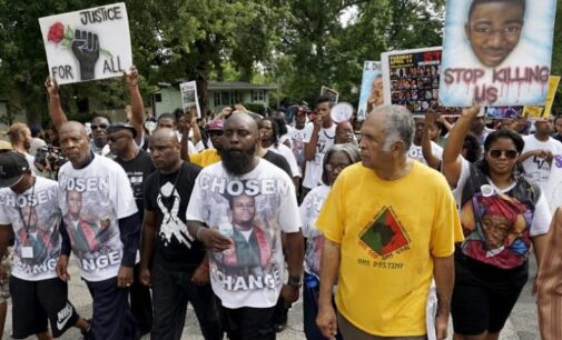 Police shoot one at Michael Brown’s death anniversary