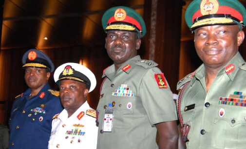 THE INSIDER: Service chiefs are ALL overdue for retirement — but Buhari won’t let them go