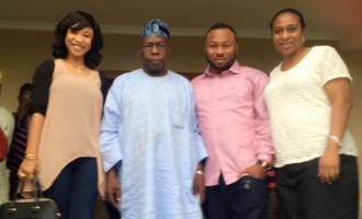 Tonto Dikeh engaged to ‘Obasanjo’s son’, Churchill