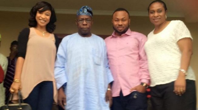 Tonto Dikeh engaged to ‘Obasanjo’s son’, Churchill