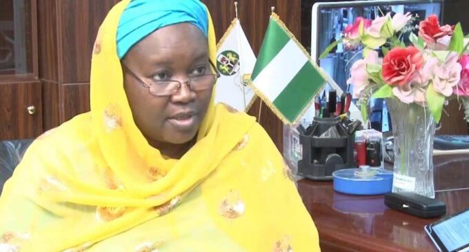 Amina Zakari is Buhari’s in-law and an illegal INEC acting chairperson, says Fayose