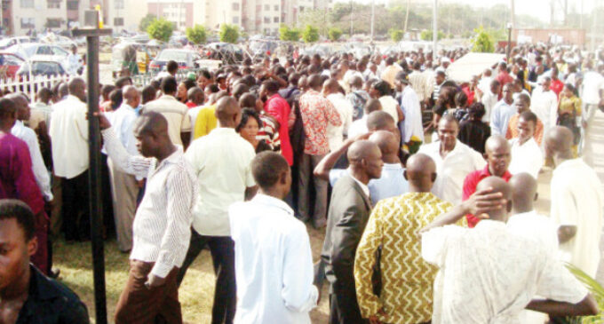 Job creation in Nigeria drops by 70% in Q2