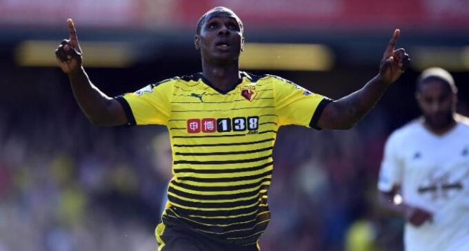 Ighalo makes PFA Fans’ Player of the Month shortlist