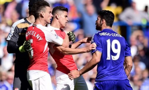 Diego Costa charged with violent conduct