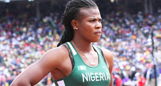 Okagbare crashes out of Olympics 100m