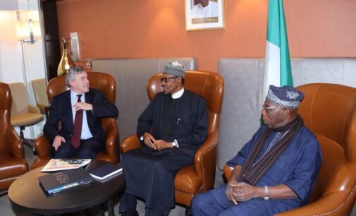 Buhari, Obasanjo meet Brown in New York