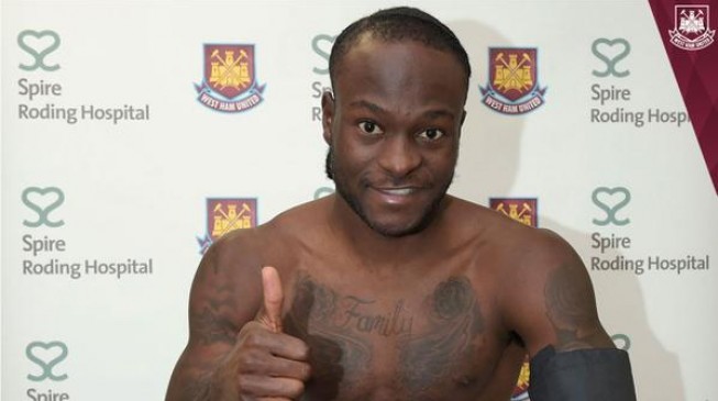 Victor Moses completes West Ham loan deal