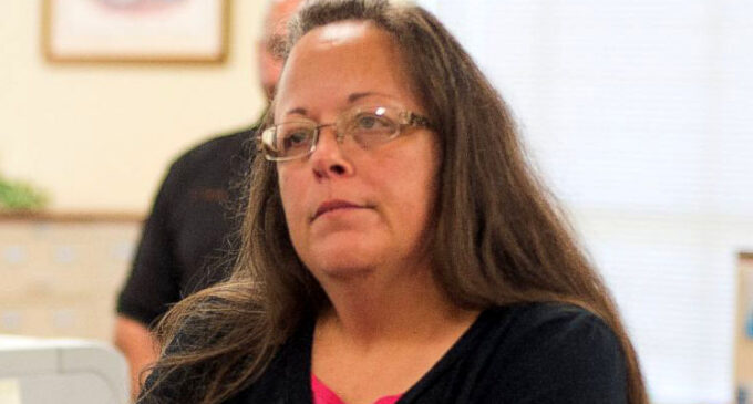 US clerk jailed for refusing to sanction same-sex marriage