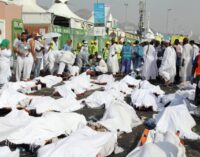 CONFIRMED: 54 Nigerians died in hajj stampede